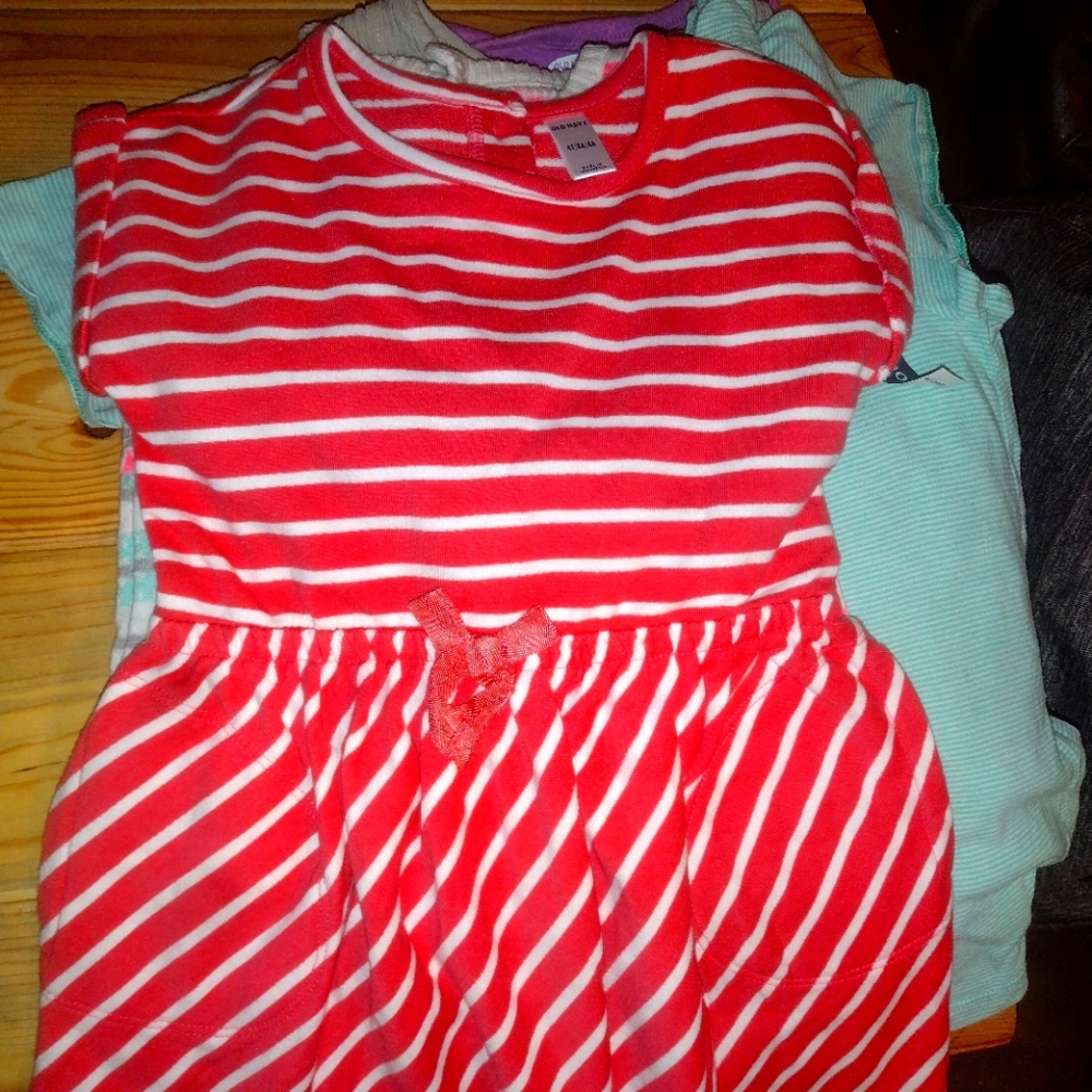 Girls name brand clothing.